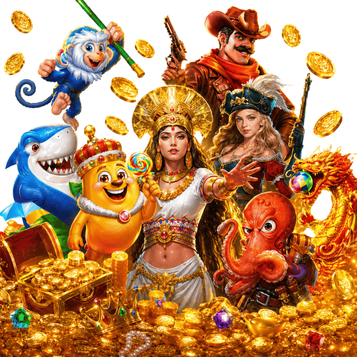 Winmaya games and character artwork